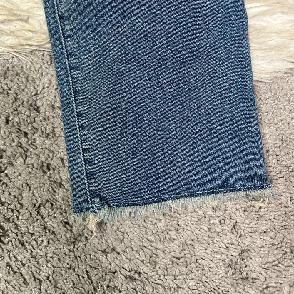 NWOT Good American x Anthropologie  Good Straight‎ High-Rise split pocket Jeans